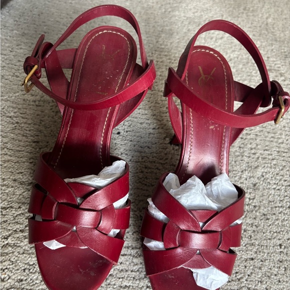 YSL, vintage heeled, 3”, GUC - Picture 2 of 7